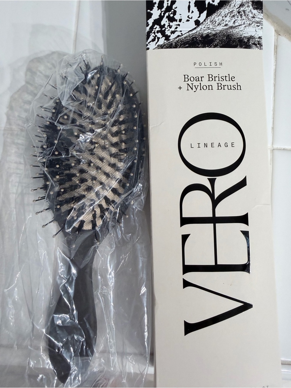 VERO Lineage Black Boar + Nylon Hair Brush